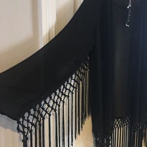  Festival Style Fringe Kimono ✌